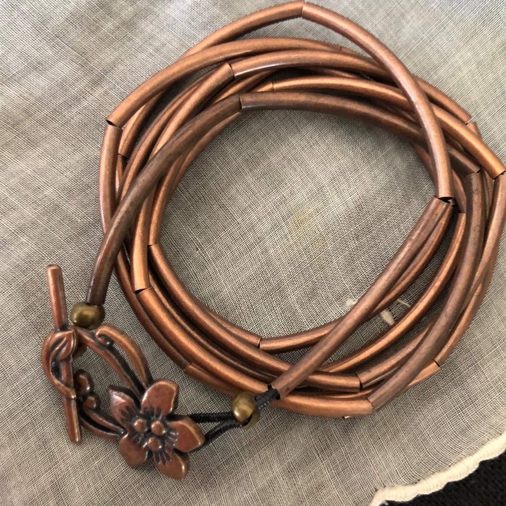 This custom made bracelet is beautifully unique